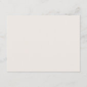 Elegant Minimal Wedding RSVP Website Card (裏面)