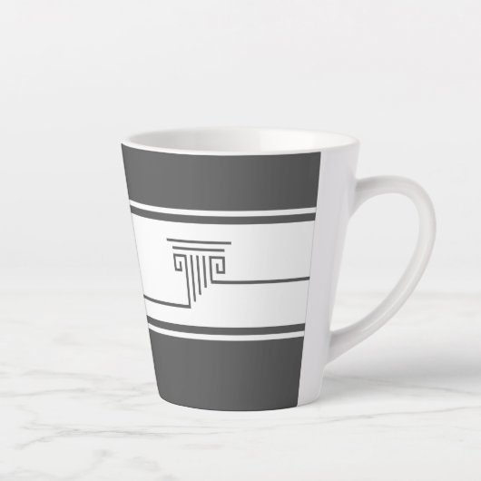 Elegant Minimalist カフェラテマグ (右)