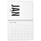 Elegant Minimalist 2026 Calendar カレンダー (1月 2026)