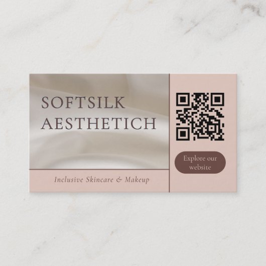 Elegant Minimalist Beauty 名刺 (正面)