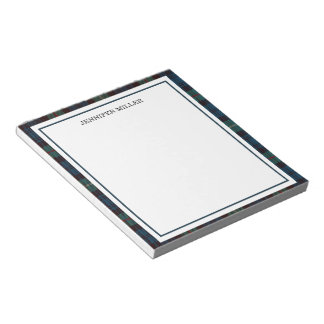 Elegant Minimalist Border Custom Notepad, Professi ノートパッド