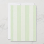 Elegant Minimalist Calligraphy Wedding Invitation 招待状 (裏面)