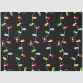 Elegant Minimalist Christmas Lights 薄葉紙 (正面)