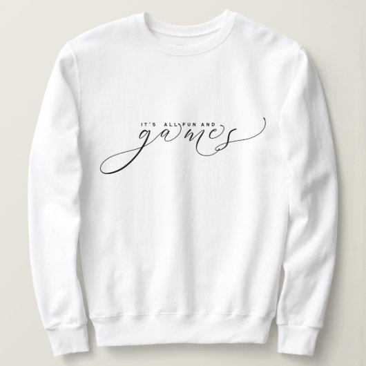 Elegant Minimalist Christmas Sweatshirt スウェットシャツ (デザイン正面)