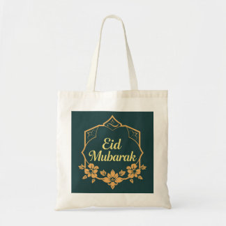 Elegant Minimalist Eid Mubarak Tote トートバッグ