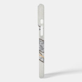 Elegant Minimalist Glam Fashion Art Case-Mate iPhoneケース (裏面 / 左)