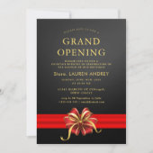 Elegant Minimalist Grand Opening Invitation 招待状 (正面)