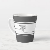 Elegant Minimalist Latte Mug カフェラテマグ (左アングル)