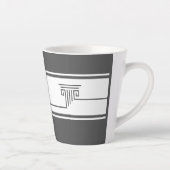 Elegant Minimalist Latte Mug カフェラテマグ (右)