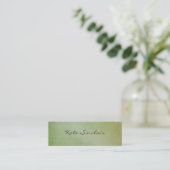 Elegant Minimalist Modern Stylish Mini Mini Busine スキニー名刺 (スタンド正面)