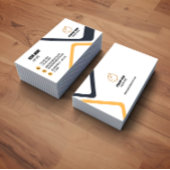 Elegant Minimalist Professional Business Card 名刺