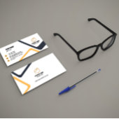 Elegant Minimalist Professional Business Card 名刺