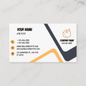 Elegant Minimalist Professional Business Card 名刺 (正面)