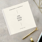 Elegant Minimalist Wedding Guest Book ノートブック