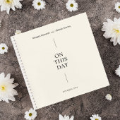 Elegant Minimalist Wedding Guest Book ノートブック