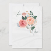 Elegant Minimalist Wedding Invitation セーブザデート (裏面)