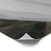 Elegant Minimalist Wedding Welcome Sign ポスター (角)