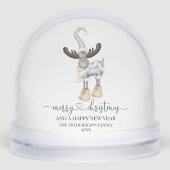 Elegant Minimalistic Nordic Merry Christmas  (正面)