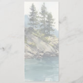 Elegant Mint Minimalist Menu メニュー (裏面)