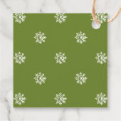 Elegant Mistletoe Christmas フェイバータグ (裏面)