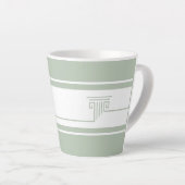 Elegant Modern カフェラテマグ (右アングル)