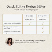 Elegant Modern 2-Photo Funeral/Memorial Service 招待状