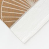 "Elegant Modern Abstract Pattern  フリースブランケット (角)