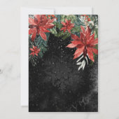 Elegant Modern Adult Company Christmas Party 招待状 (裏面)