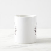 Elegant, Modern and Minimalist Twigs Design コーヒーマグカップ (中央)