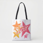 Elegant modern  canvas create your own for her  トートバッグ (正面)