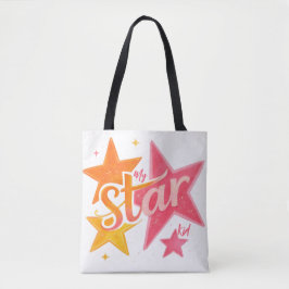 Elegant modern  canvas create your own for her  トートバッグ