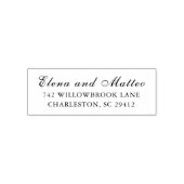 Elegant Modern Classic Wedding セルフインキングスタンプ (デザイン)