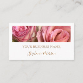 Elegant Modern Copper Custom Photo Professional  名刺