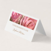 Elegant Modern Copper Custom Photo Template  名刺 (正面)