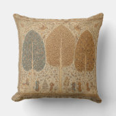 Elegant modern ethnic stylish retro pattern  クッション (正面)