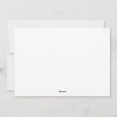 Elegant Modern Family Photo Collage Christmas Card シーズンカード (裏面)