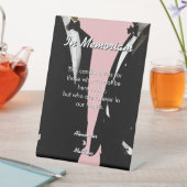 Elegant Modern Gay Men Wedding Rainbow In Memoriam 台座サイン (インサイチュ)