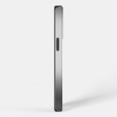 Elegant Modern Infinity | Silver Gray iPhoneケース (右側面)