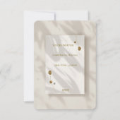 Elegant Modern Invitation Card Minimal Luxury Even 招待状 (正面)