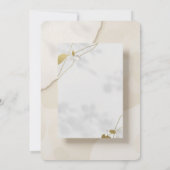 Elegant Modern Invitation Card Minimal Luxury Even 招待状 (裏面)