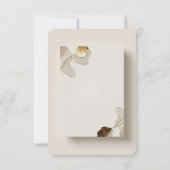Elegant Modern Invitation Card Minimal Luxury Even 招待状 (裏面)