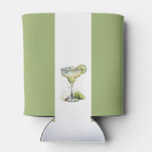 Elegant Modern Margs and Matrimony Bridal Shower 缶クーラー (裏面)