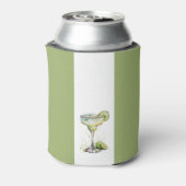 Elegant Modern Margs and Matrimony Bridal Shower 缶クーラー (缶裏面)