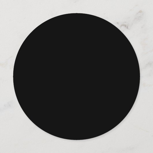 Elegant modern Menu Black and White メニュー (裏面)