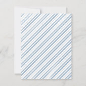 Elegant Modern Minimalist Chic Personal Stationary ノートカード (裏面)