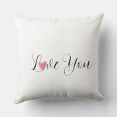  Elegant modern motivational quote throw pillow クッション (裏面)