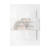 Elegant Modern Photo Wedding 招待状ベリーバンド (正面例)