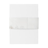 Elegant Modern Photo Wedding 招待状ベリーバンド (裏面例)