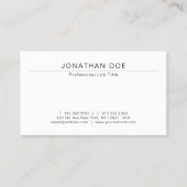 Elegant Modern Professional Minimalist Template 名刺 (正面)