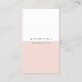 Elegant  Modern Professional Template Simple 名刺 (正面)